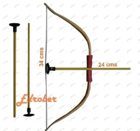 Arco Flecha Atirador Alvo Arma Pressão Brinquedo Diversão