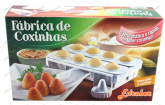 Forma Fábrica Coxinhas Salgados Kit Modelador Massas